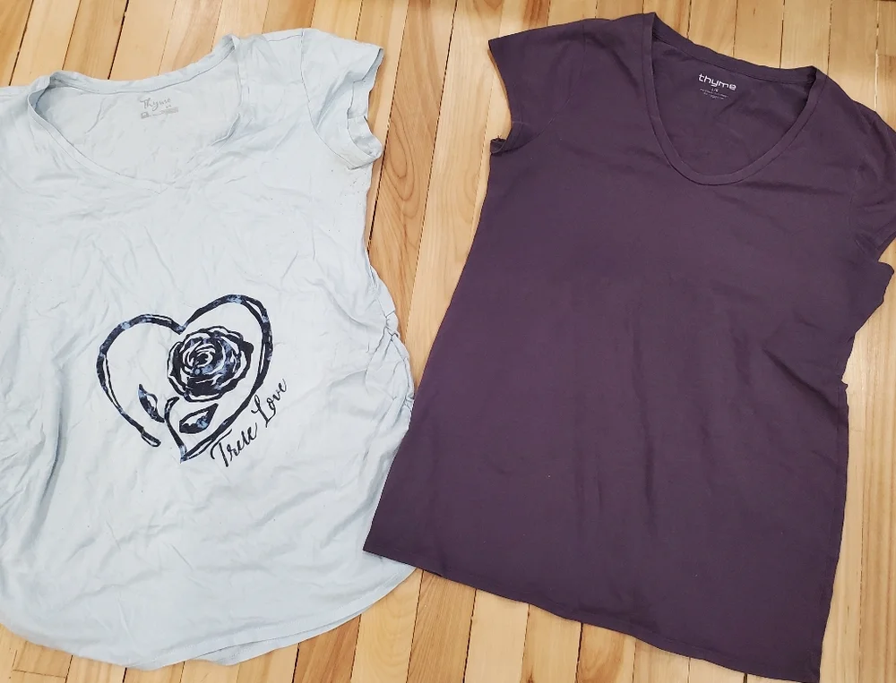 Lot of size Large Maternity T-shirts - Picture 3 of 13